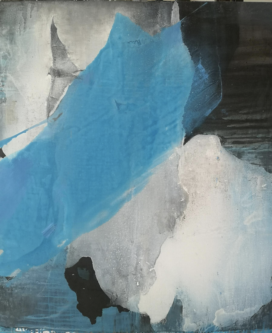 广美油画家陈子君《空山》系列新展,述说生命历程新感悟