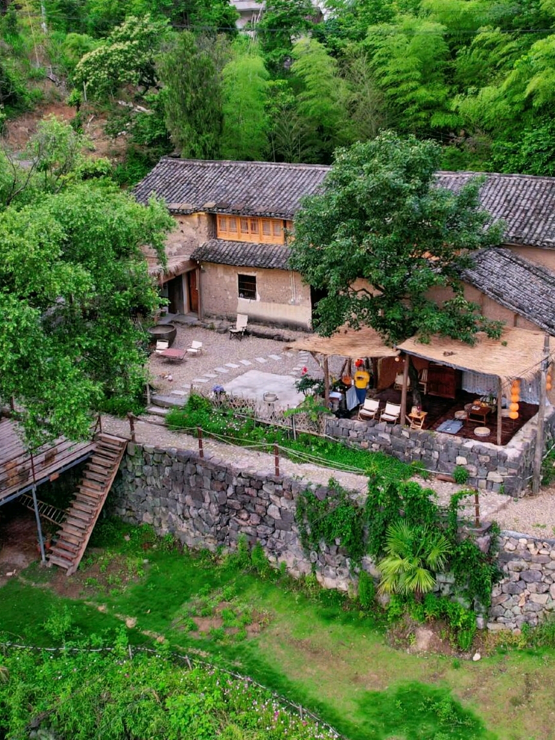 乡村的风景就是美,空气清新