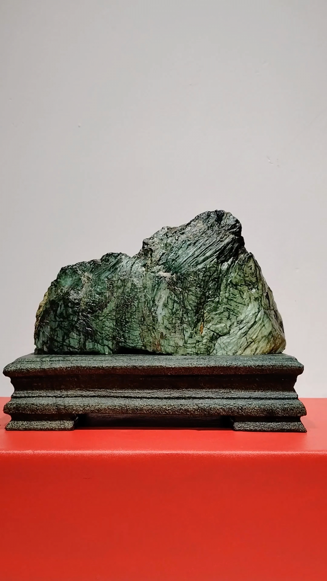 崂山绿石传统赏石