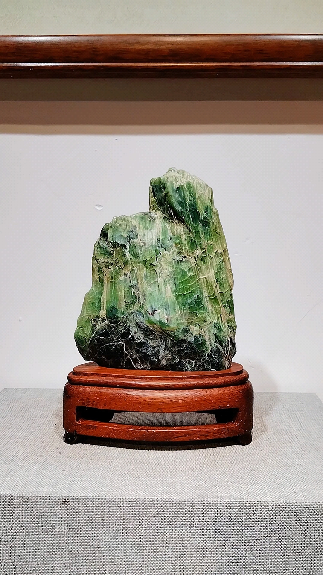 崂山绿石传统赏石