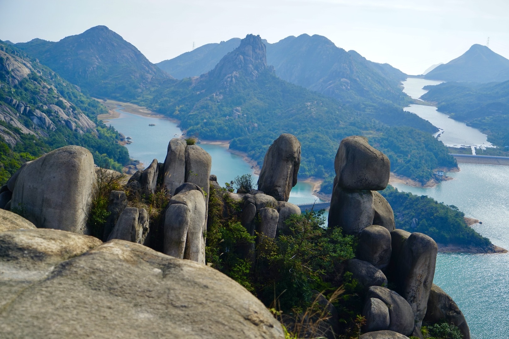 春日游温州,大罗山田螺背风光旖旎,"爱心水库"令人流连忘返