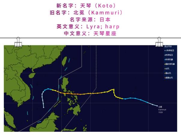 台风命名图片