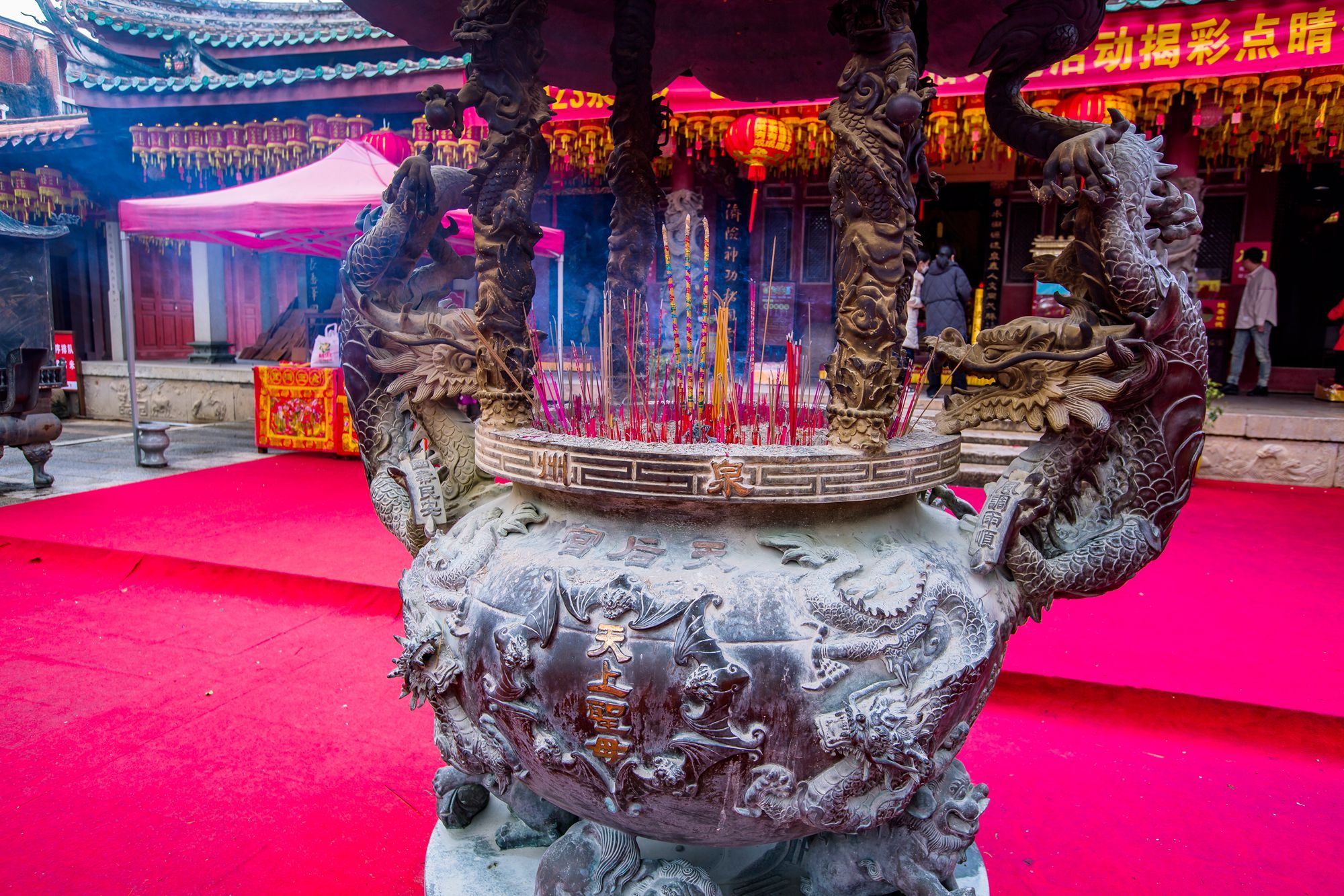 泉州天后宫,我国现存最大的妈祖庙,是海上丝绸之路的重要史迹
