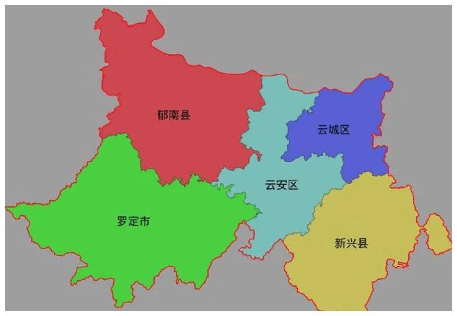 云浮市地理位置图片
