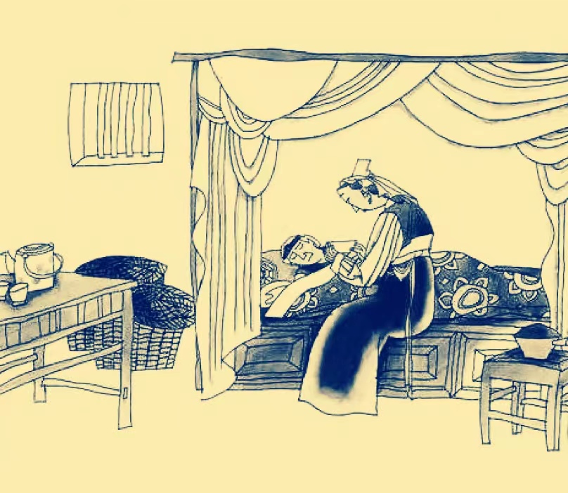 民间故事:母亲病重,女子孤身上山求药,老婆婆:是你救了全村人