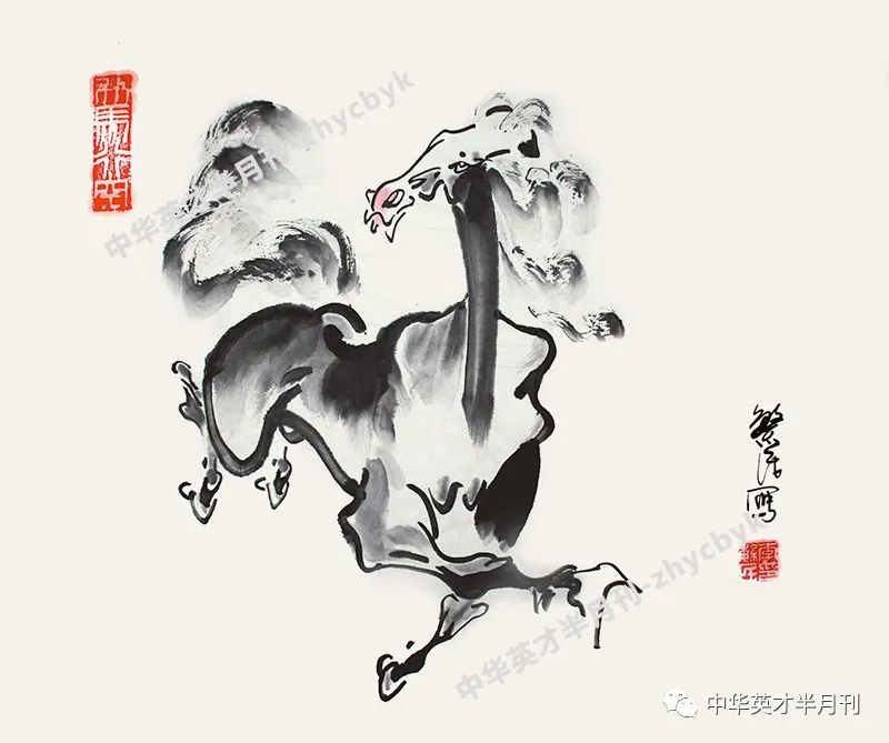 名家|李繁民:画马走笔新时代 扬鬃奋蹄新征程