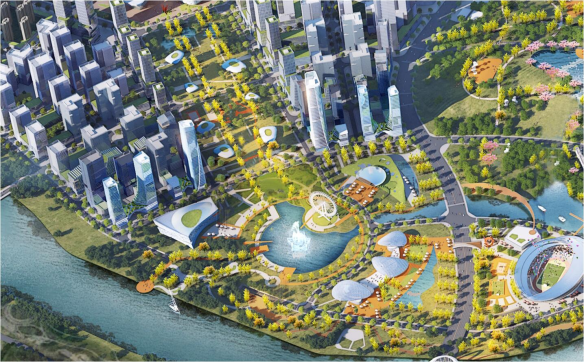 新蓝图绵阳城市新中心长这样