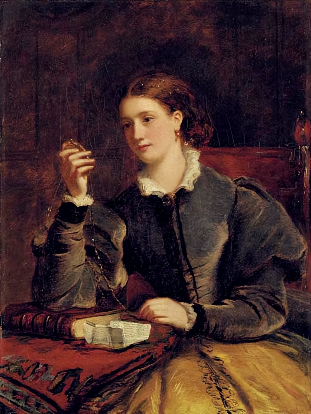 十九世纪英国著名的艺术家威廉·鲍威尔人物肖像︱艺术名画