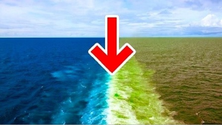 为什么太平洋和大西洋间,会有明显的分界线?难道海水不混合吗?