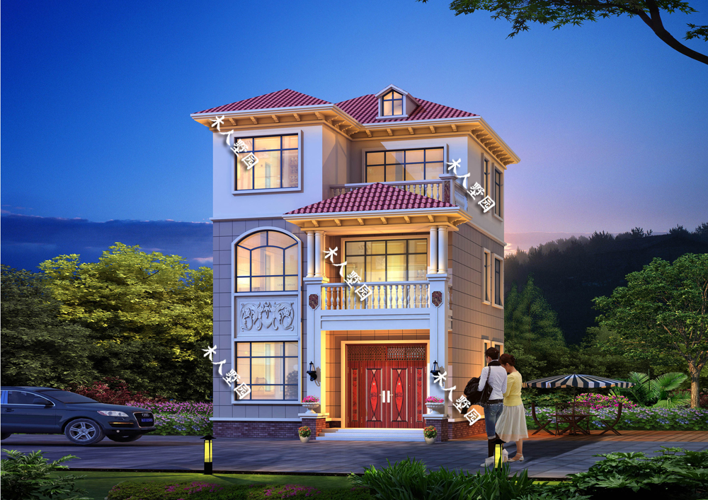 农村别墅就该这样设计:美观 实用,这3款图纸在各地都很受欢迎