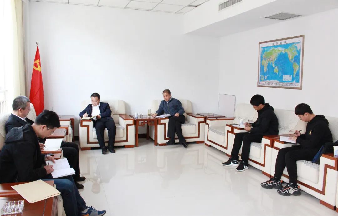 高平市委常委,政法委书记许宏建到我院检查督导工作