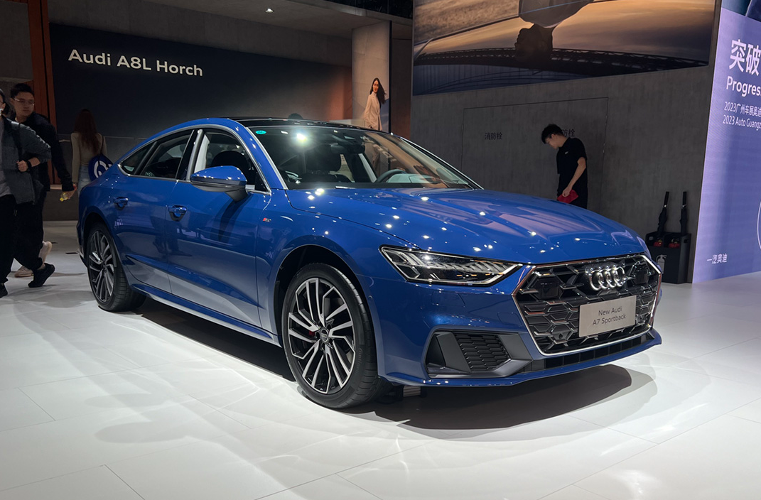 2023广州车展丨最美轿跑升级 新奥迪a7 sportback上市58.98万起