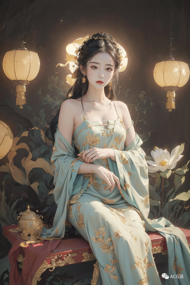 ai少女商业mod古风图片