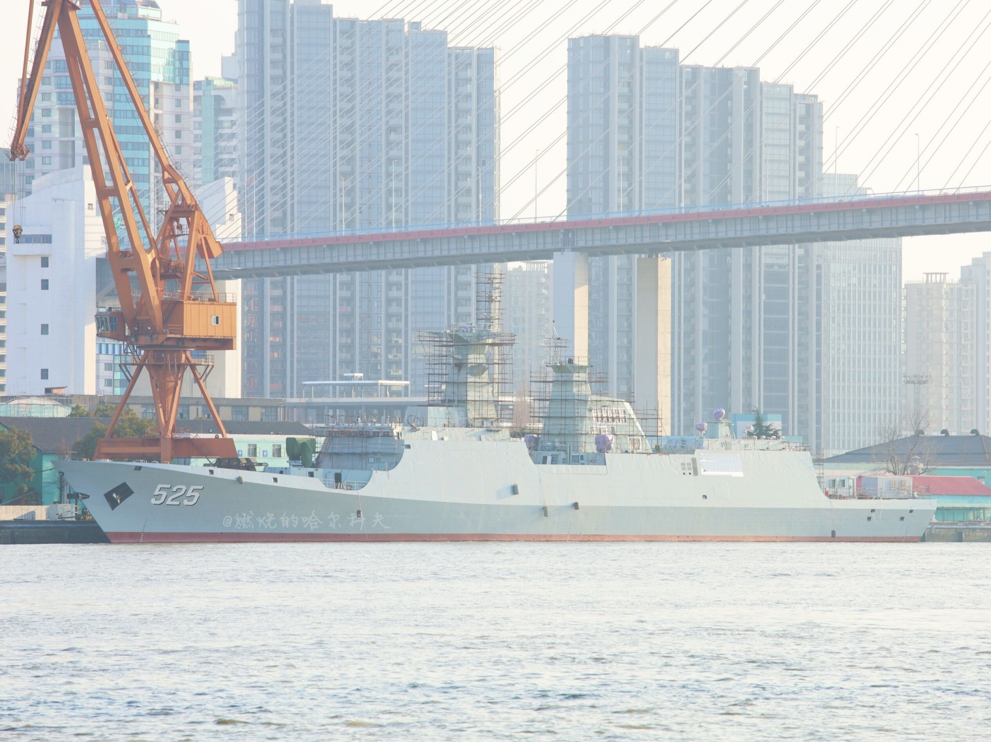 525"马鞍山"舰改造接近尾声 武器系统没有大变动 仍为护支主力