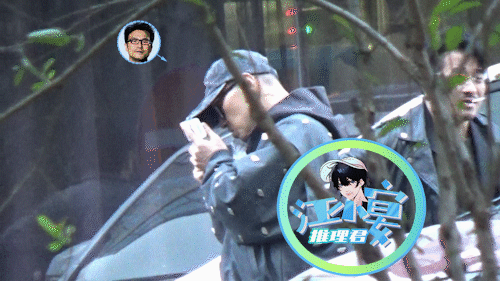 汪峰:烟瘾太大了!在等待女儿放学途中,走路摇摇晃晃不停抽烟