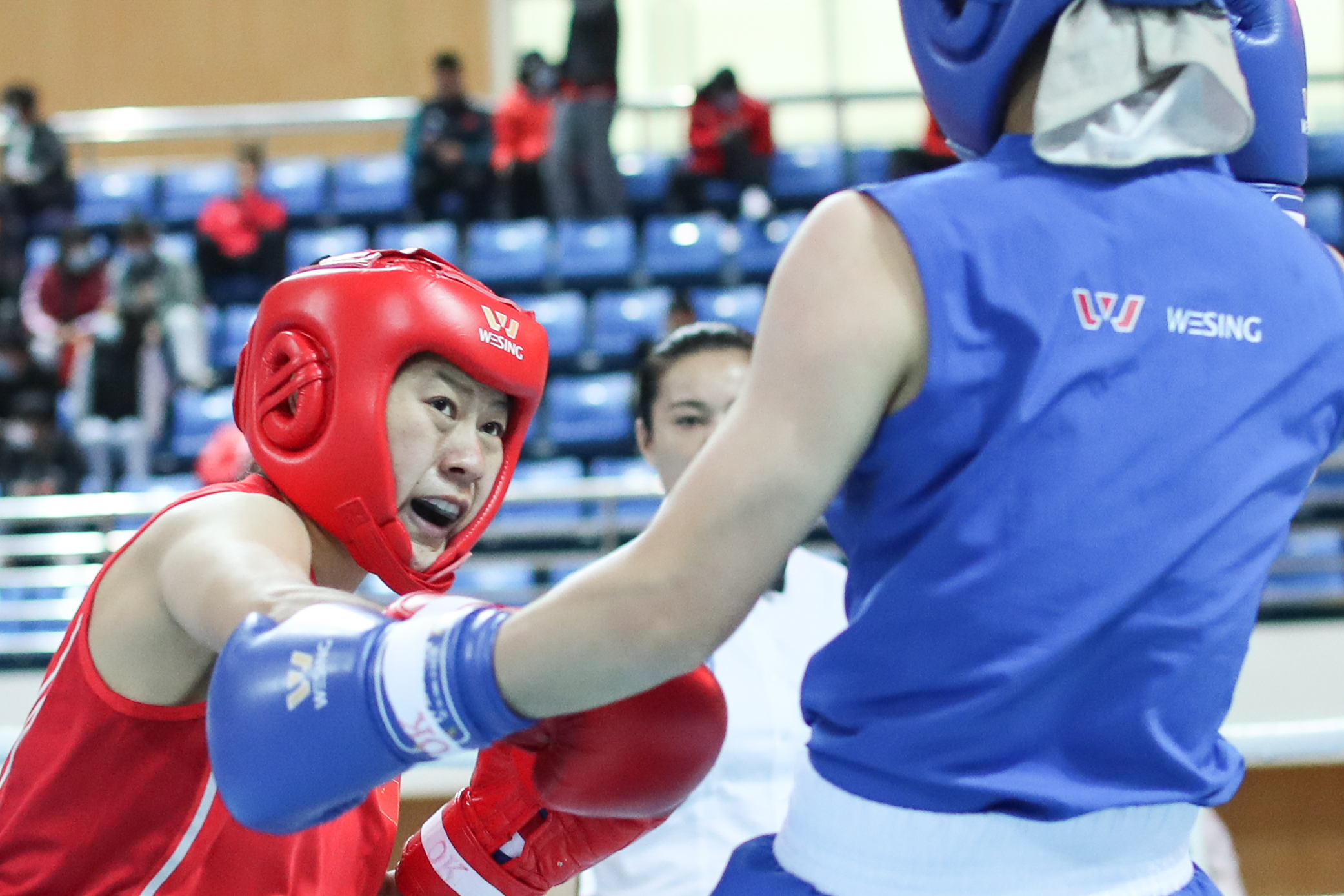 拳击——全国女子锦标赛:李倩格夺得64公斤级冠军