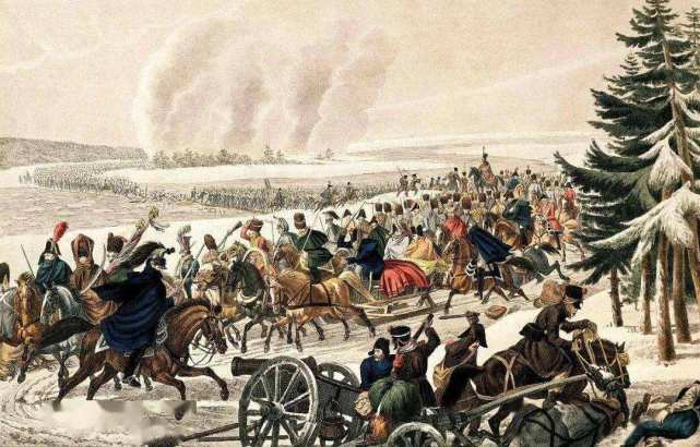 拿破仑远征俄国,从60万到三万人