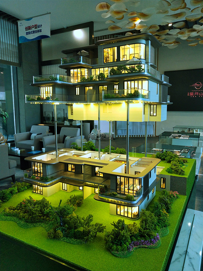 营口沙盘模型制作公司华野模型单体沙盘案例分享