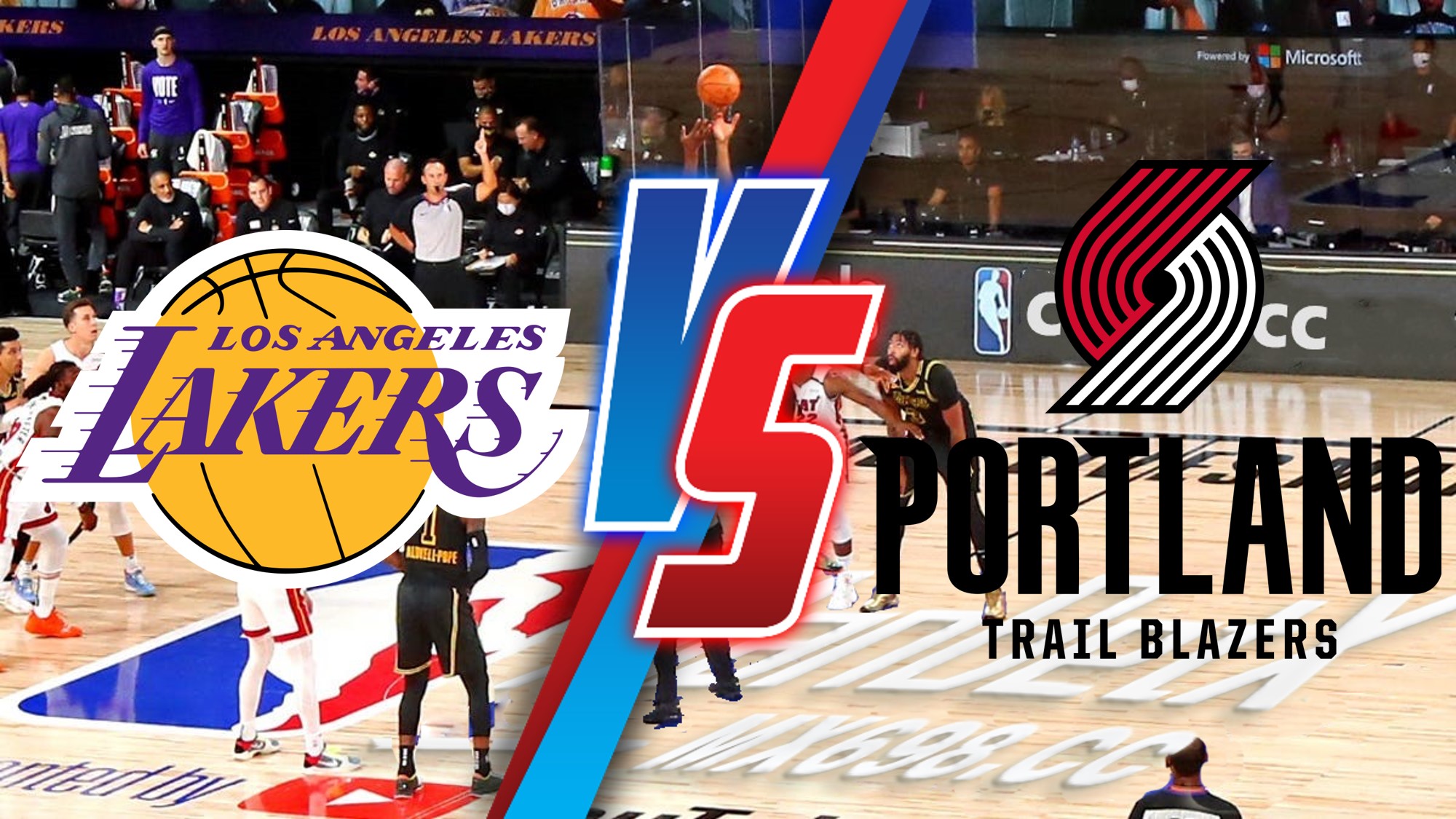 nba直播 湖人vs开拓者 詹姆斯难扛球队大旗