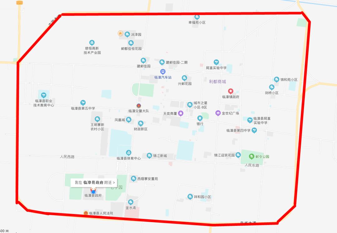 临汾限号范围地图图片