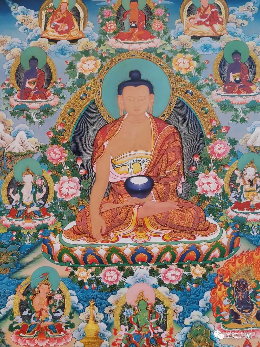 唐卡画师黄志红扎根成都用心创作受赞