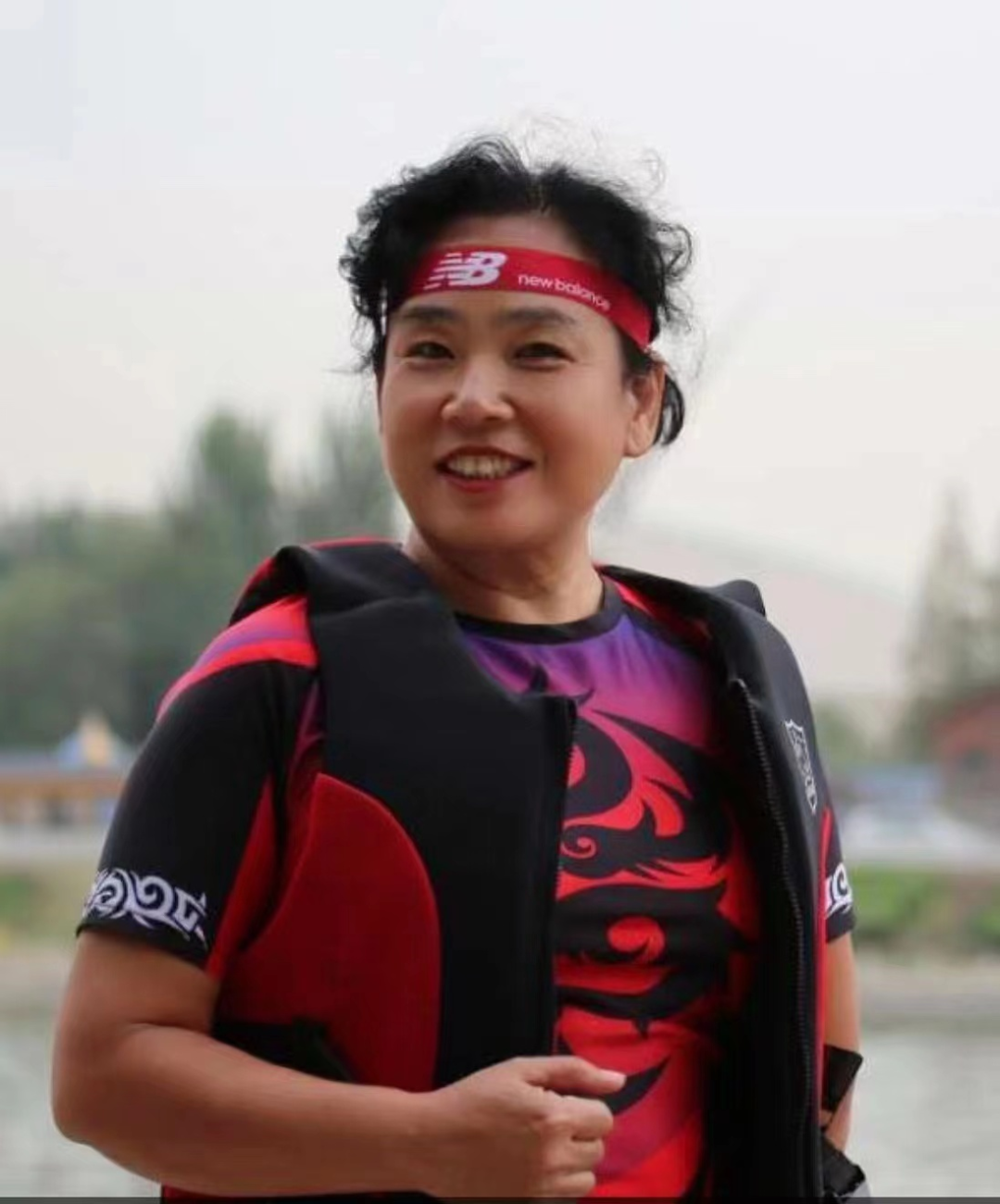 "我之前当过北京冬泳龙舟队的鼓手,周周都有训练,每逢节假日还会出去