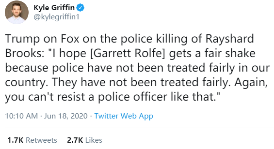 推荐美国又发生一起黑人与警察的恶性案子，情节更离奇！警察开始抗议