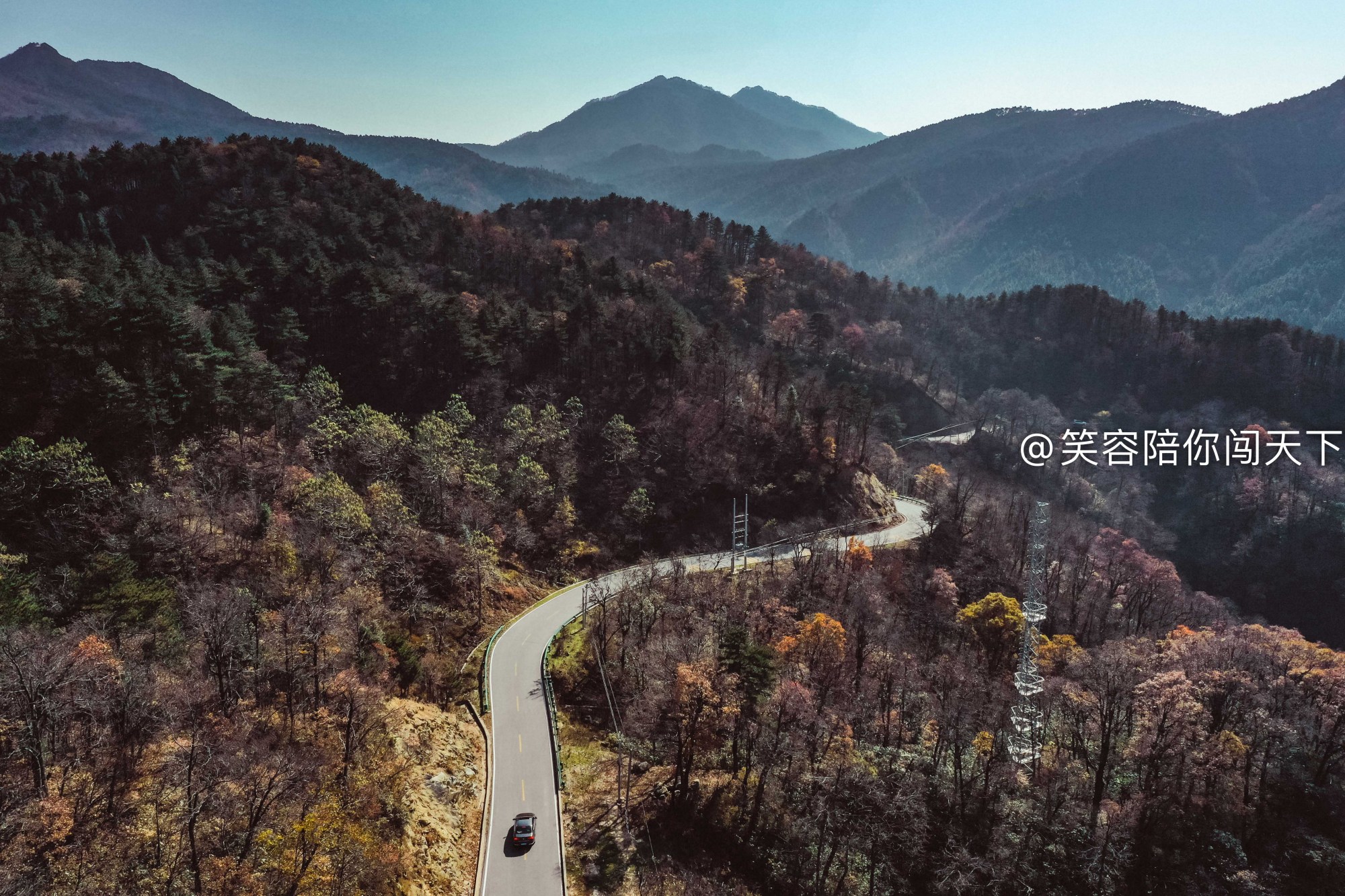 安徽有一條路,風景秀美遊客居多,網友:地圖上搜不到