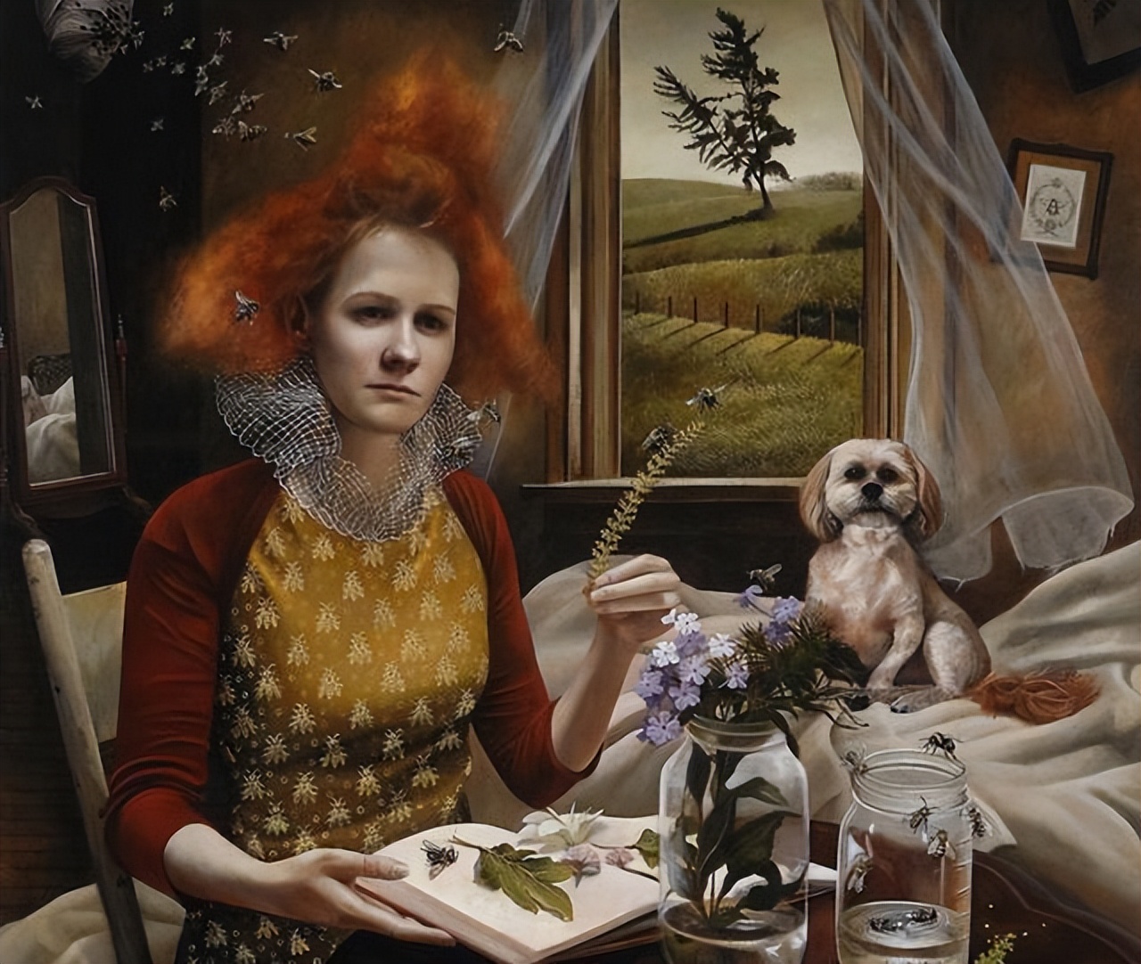 安得利亚·科奇(andrea kowch)超现实主义绘画作品