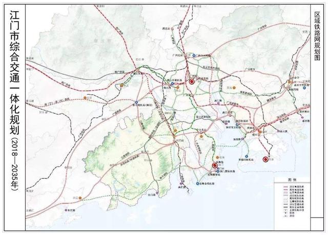 江门轨道交通(地铁):1 号线,2 号线,3 号线,4 号线