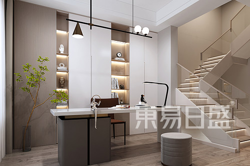 千亩园 220㎡ 现代简约装修效果图