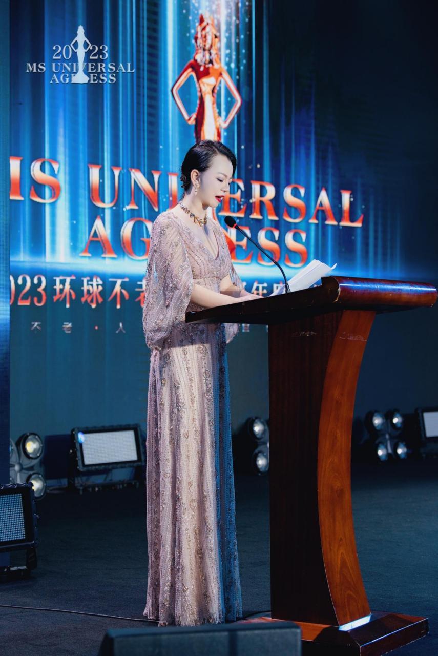 "2023环球不老女神大赛年度总决赛"在贵阳收官,该赛事秉承"反对家庭