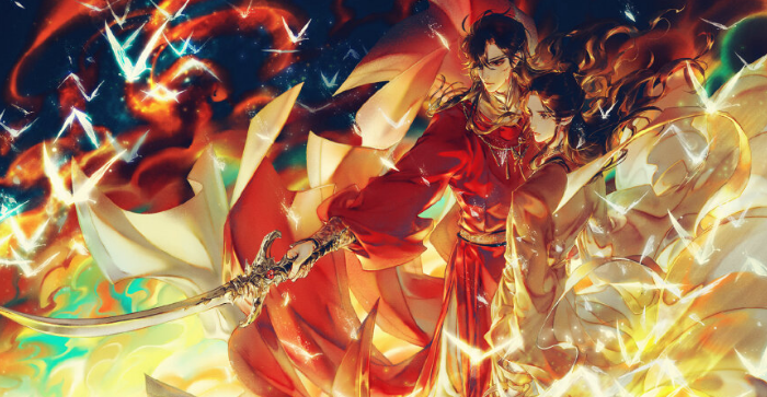 墨家三嫂被欺负时,花城全力保护,冰妹小心翼翼,唯有蓝湛不合格