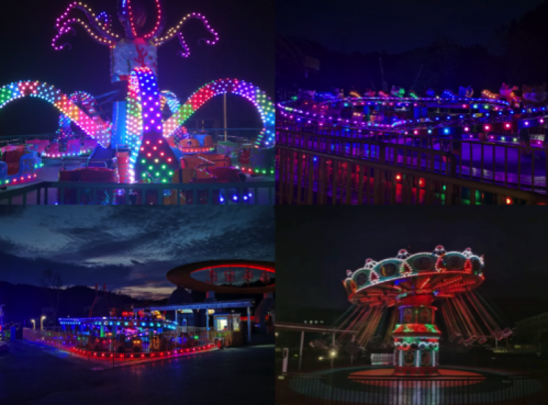 南昌梅岭时光奥特曼巡游光影节盛大开园