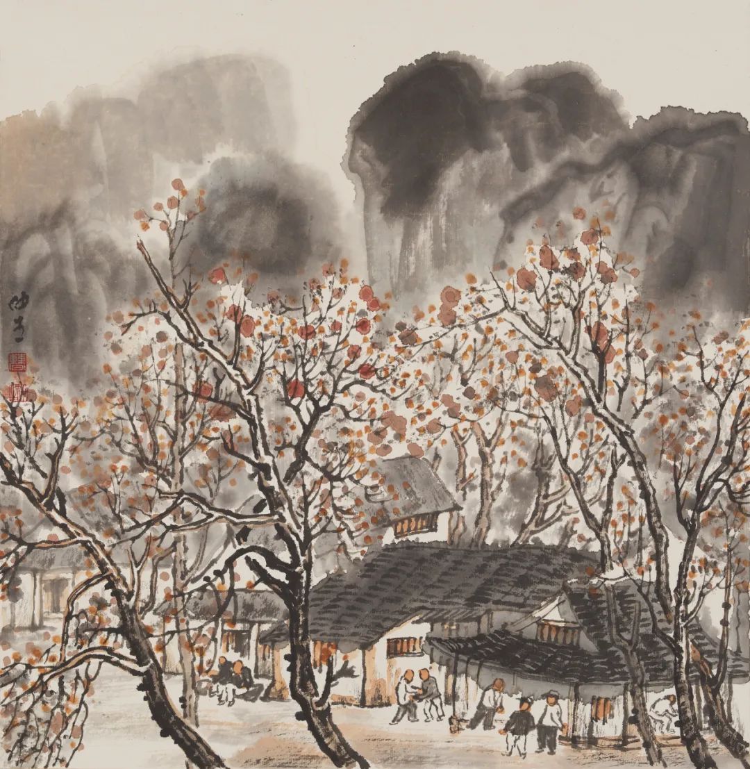 曹仲生︱山水桃花园