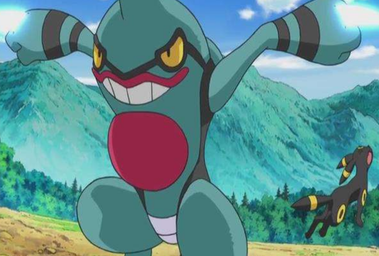 《宝可梦》毒骷蛙的特性恰到好处,只是种族值身板太过一般?