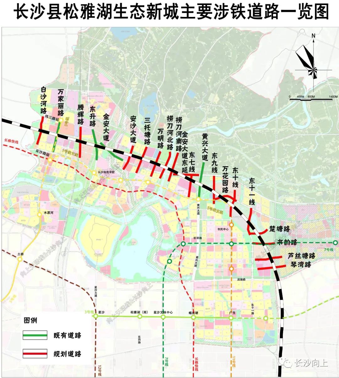 这一波星沙赢麻了 将新建6条地铁线