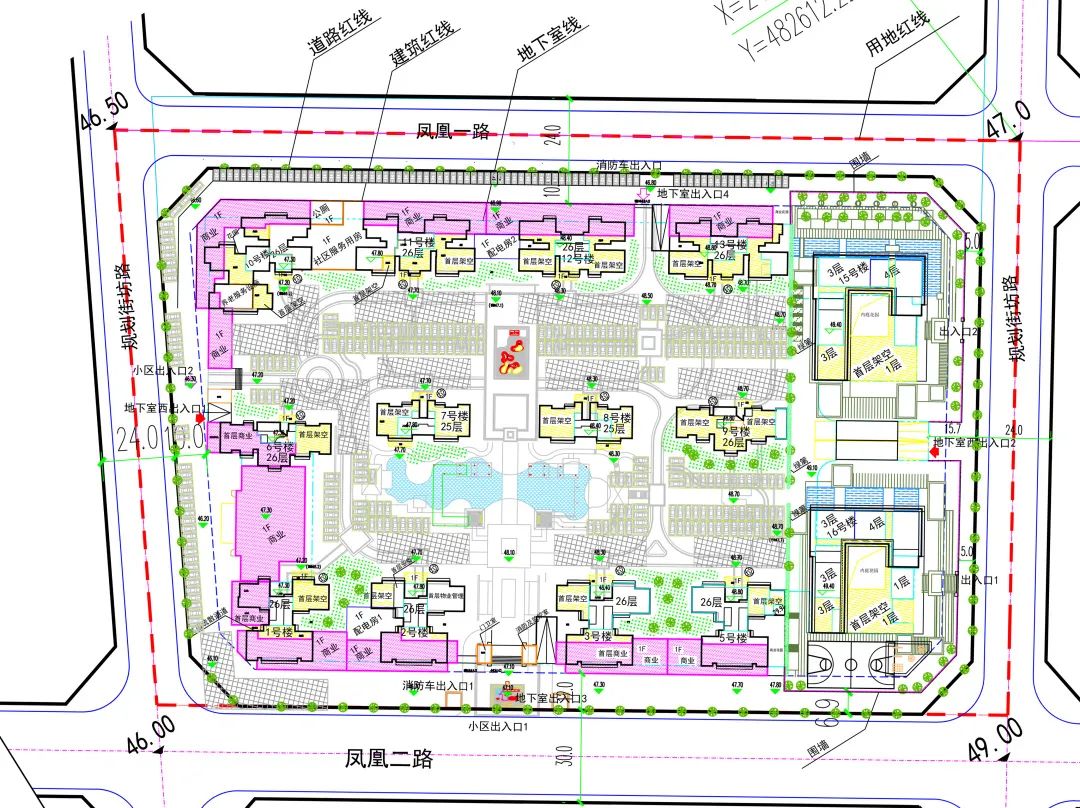 高州万福新城规划图图片