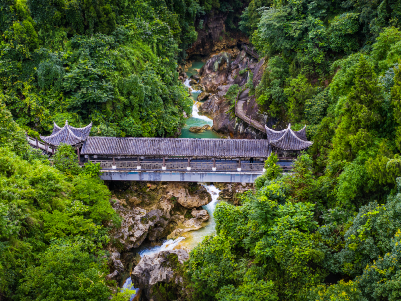 賨人谷风景区图片