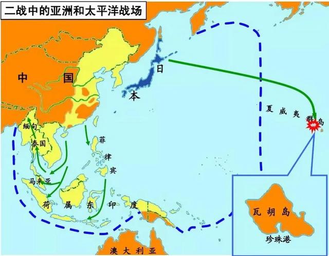 二戰時期日本偷襲珍珠港,美國卻把大部分精力用來對付德國?