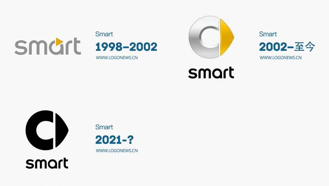 smart更换新logo品牌转型升级