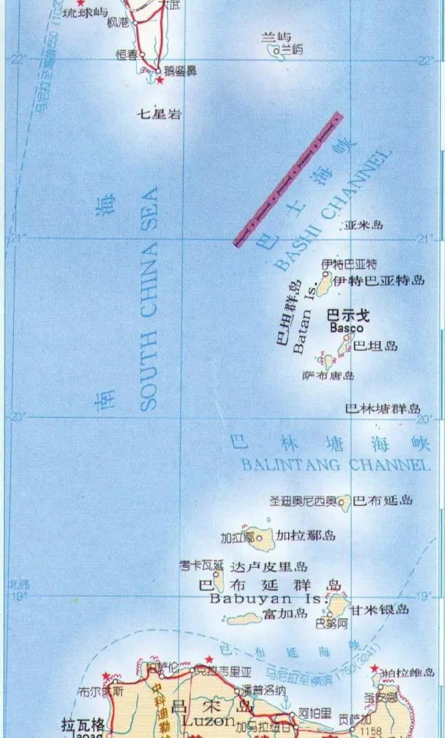 巴丹群岛地图图片