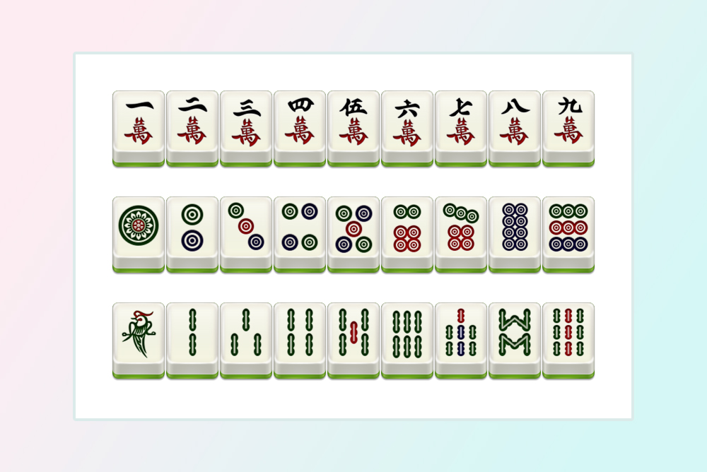 川麻胡牌牌型组合图片