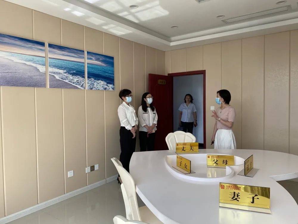 孝感市妇联蔡桂红书记到安陆法院城区人民法庭走访调研