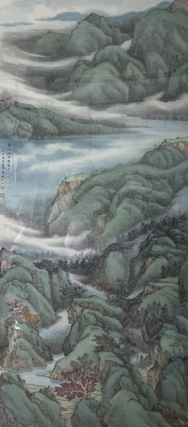 乐震文国画山水研修班圆满结业