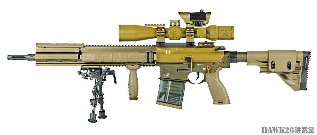 德军下一代步枪选定黑内尔mk556 黑克勒-科赫"双保险"为何失灵