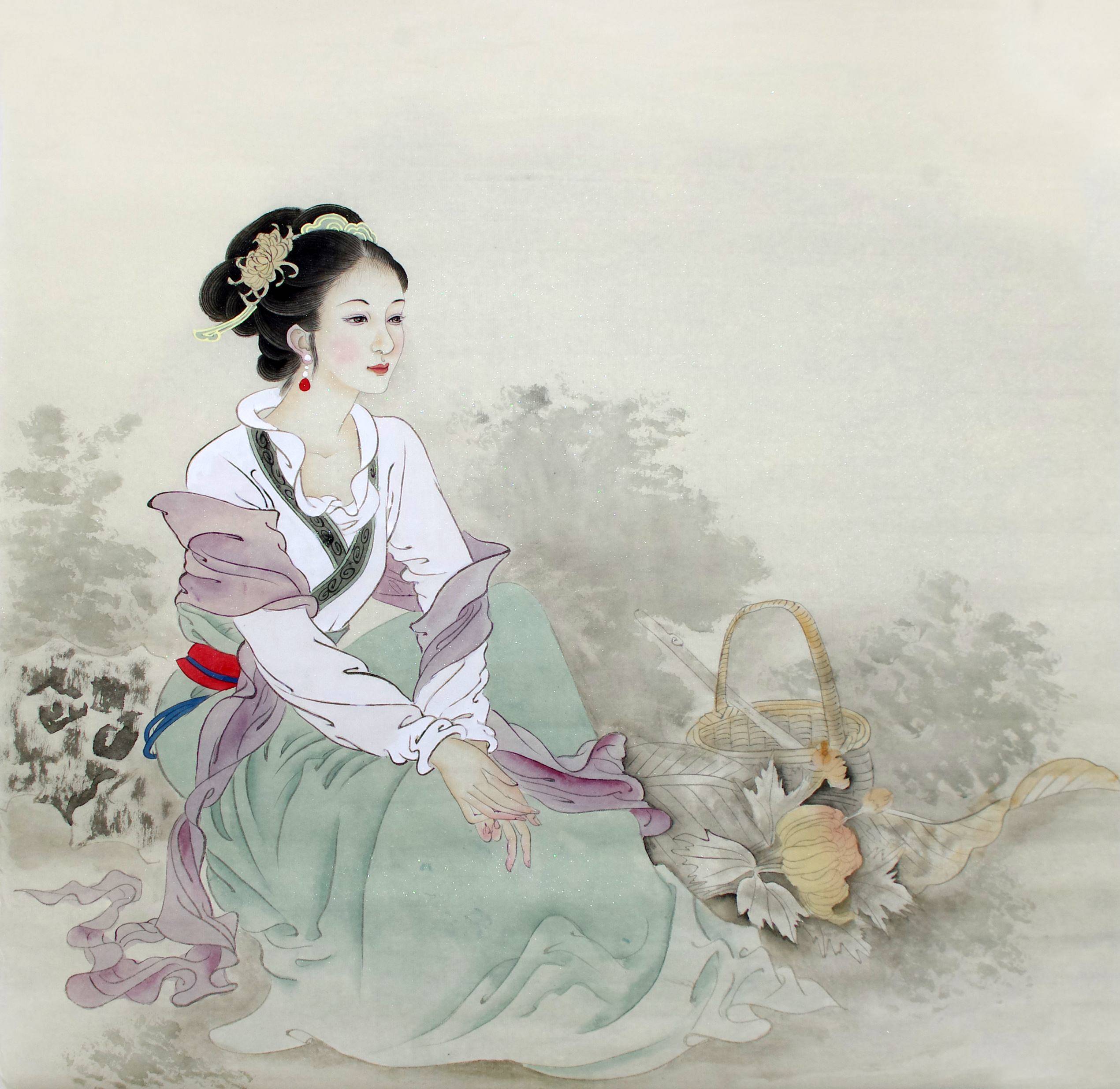 李清照在避难时写下这首诗,充满了愁苦的意境,让人伤感