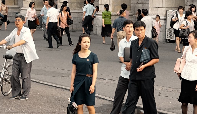 真正的朝鲜生活:从容而有秩序!