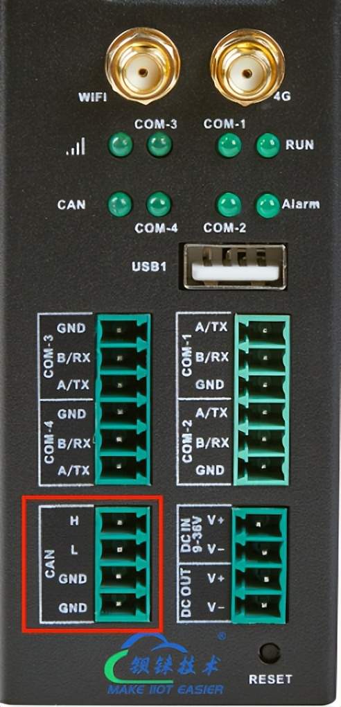 can接口邊緣計算機鋇錸技術bl302