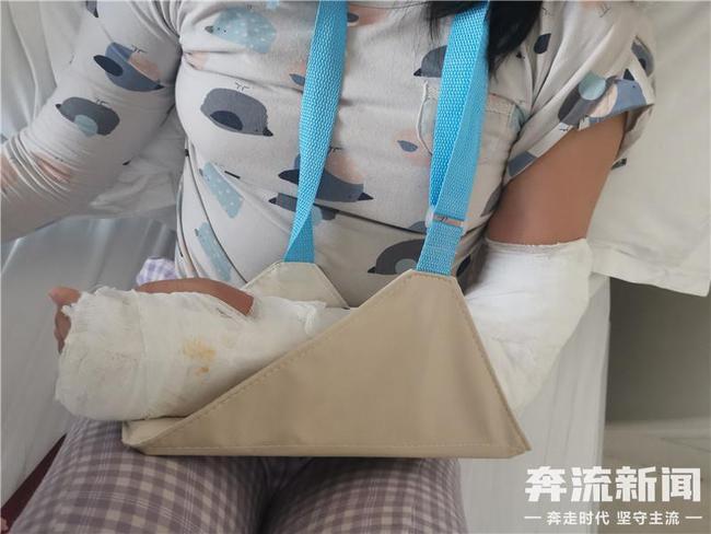 玩蹦床发生意外,兰州10岁女孩骨折